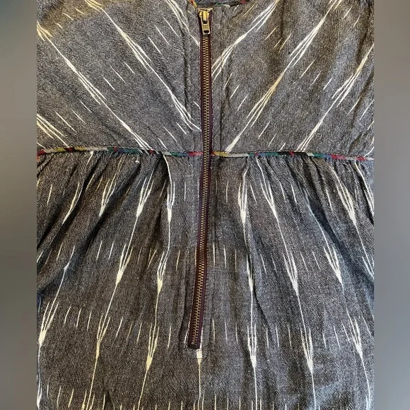 FREE PEOPLE {New Romantics} weather vane ikat dress - Picture 9 of 13